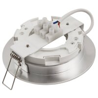 Einbaurahmen McShine DL-304 rund, &Oslash;108mm, GX53, Eisen geb&uuml;rstet