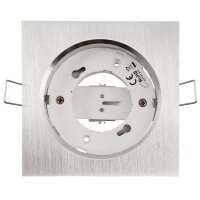 Einbaurahmen McShine DL-304 eckig, 108x108mm, GX53, Eisen...