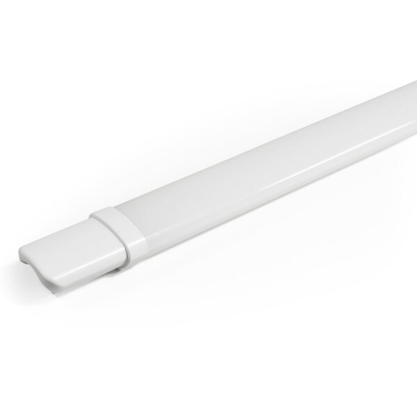 LED Feuchtraumleuchte McShine FL-43, IP65, 4.300lm, 4000K, 45W, 153cm, neutralwei&szlig;