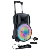 Mobile Beschallungsanlage PARTY PARTY-10RGB 400W,...