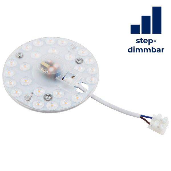 LED-Modul McShine, Umr&uuml;stsatz mit Magnethalterung, &Oslash;12,5cm, 12W, 1050lm, 4000K
