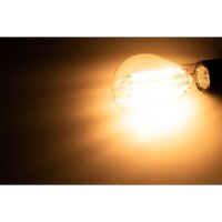 LED Filament Gl&uuml;hlampe McShine Filed, E27, 18W, 2500lm, warmwei&szlig;, klar
