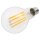 LED Filament Gl&uuml;hlampe McShine Filed, E27, 18W, 2500lm, warmwei&szlig;, klar