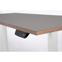 Schreibtisch imstande, business-w + Platte 140x60cm Iron