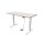 Schreibtisch imstande, business-w + Platte 160x80cm Pebble