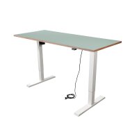 Schreibtisch imstande, Gestell smart-w + Platte 140x60cm...