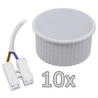 Einbauleuchten-Set McShine, 10xRahmen, 10xLED-Modul, 7W,...