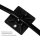 Kabelsockel McPower f&uuml;r Kabelbinder 20x20mm, schwarz, selbstklebend, 10er-Pack
