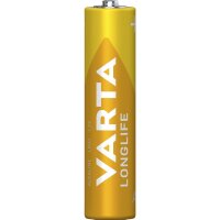 Micro-Batterie VARTA Longlife, Alkaline, Typ AAA, LR06,...