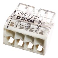COMPACT Verbindungsklemme WAGO, max. 2,5mm&sup2;,...