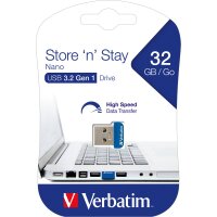 Nano USB-Stick Store n Stay Verbatim, 32GB Speicher,...