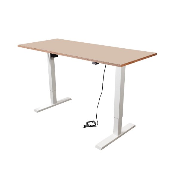 Schreibtisch Imstande, smart-w + Tischplatte Powder 160x80cm