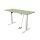 Schreibtisch Imstande, smart-w + Tischplatte Pistazio 160x80cm