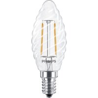 LED Filament-Kerzenlampe Philips CorePro, E14, 2W, 250lm,...