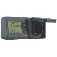 Energiekostenmessger&auml;t mit LCD-Display, IP 44, schwarz-gr&uuml;n