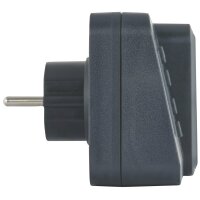 Energiekostenmessger&auml;t mit LCD-Display, IP 44, schwarz-gr&uuml;n