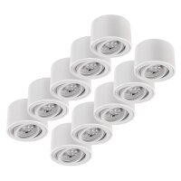 LED-Aufbauleuchte McShine, 5W, 400Lumen, 3000K,...