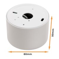 LED-Aufbauleuchte McShine, 5W, 400Lumen, 3000K, &Oslash;xH 80x50mm, 10er-Pack