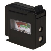 Batterietester McPower EL-BT 6 f&uuml;r AAA, AA, C, D, 9...