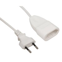 Verl&auml;ngerungskabel McPower, 5m, Eurostecker auf...