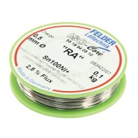 L&ouml;tzinn auf Rolle FELDER ISO-Core RA, 0,5mm, 100g,...