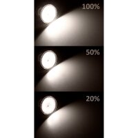 LED-Strahler McShine LS-450 GU10, 5,5W, 470lm, warmwei&szlig;, step dimmbar 100/50/20%