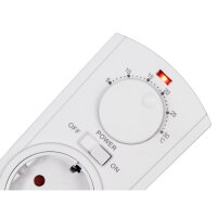 Steckdosen-Thermostat McPower TCU-330 5-30&deg;C, max. 3500W, 230V