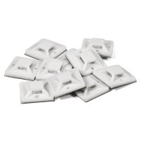Kabelsockel McPower f&uuml;r Kabelbinder 20x20mm,...