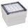 LED-Bodenleuchte McShine Pflasterstein 10x10x7cm, 80lm, IP65, neutralwei&szlig;,230V, 1.5W