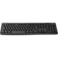 Tastatur Logitech K270, schwarz, kabellos
