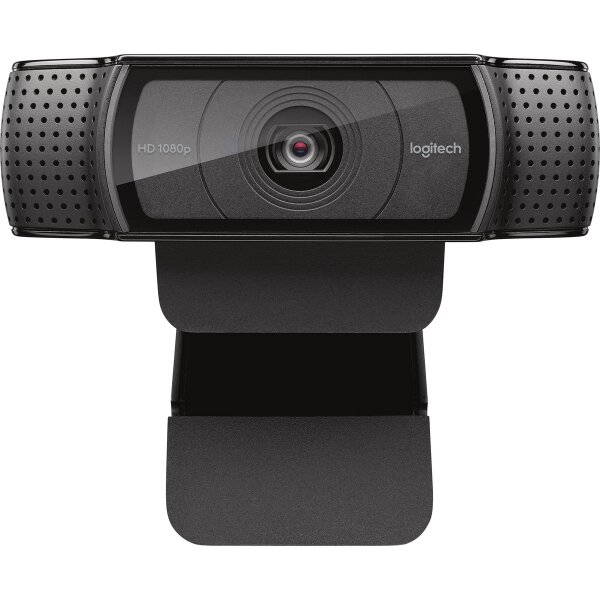 Webcam Logitech C920, Full HD, 1080p, USB, schwarz