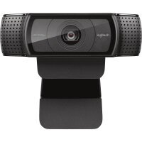 Webcam Logitech C920, Full HD, 1080p, USB, schwarz