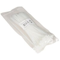 Kabelbinder McPower, transparent, 200x2,5mm, 100er-Pack,...