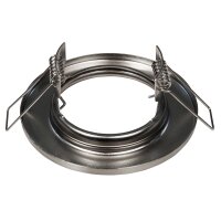 Einbaurahmen McShine ER-80 Edelstahl geb&uuml;rstet,...