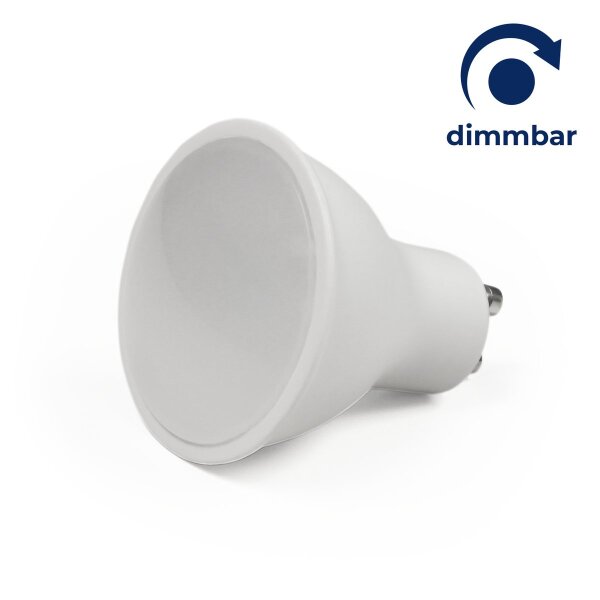 LED-Strahler McShine PV-70-dim GU10, 7W, 520lm, 120&deg;, 3000K, warmwei&szlig;, dimmbar
