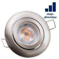 LED-Einbauleuchte McShine Eco-50 5W, 400lm, 3000K,...