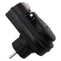 Steckdosenadapter McPower mit Schalter, 230V/3500W, IP44 - f&uuml;r Au&szlig;en