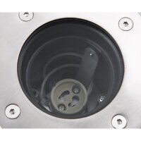 Bodeneinbauleuchte McShine BL-12RS GU10-Fassung, &Oslash;120mm, schwenkbar