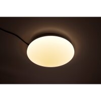 LED-Deckenleuchte McShine illumi 12W, 960lm, &Oslash;26cm, 3000K, HF-Bewegungsmelder, Kunststoff