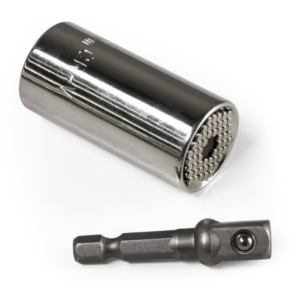 Universal-Nuss McPower, f&uuml;r 1/4 bis 3/4, inkl. Adapter