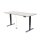 Schreibtisch imstande, Gestell business-b + Platte 180x80cm Pebble