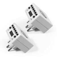 Digitale Zeitschaltuhr McPower AZ-53 2er-Pack, 10...