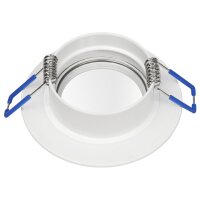 Einbauleuchten-Set McShine, 10xRahmen, 10xLED-Modul, 5W, 440lm, 230V, wei&szlig;, IP44
