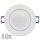 Einbauleuchten-Set McShine, 10xRahmen, 10xLED-Modul, 5W, 440lm, 230V, wei&szlig;, IP44