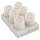6er Set LED Kerzen McShine LC-06, inkl. Fernbedienung, Netzteil + Ladestation