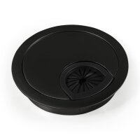 Kabeldurchf&uuml;hrung McPower WB-02 aus Metall, schwarz,...