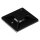 Kabelsockel McPower f&uuml;r Kabelbinder 40x40mm, schwarz, selbstklebend, 10er-Pack