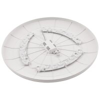 LED-Deckenleuchte McShine LD-BW, 24W, 2800lm, &Oslash;32cm, 3000K, warmwei&szlig;