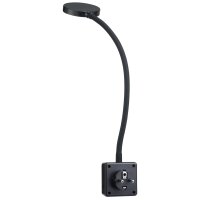 LED-Steckdosenleuchte EINLICHT Halo 3,3W, 438lm, step-dimmbar, warmwei&szlig;