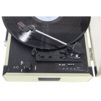 Nostalgie Schallplattenkoffer MADISON MAD-RETROCASE-CR, Bluetooth, USB, creme